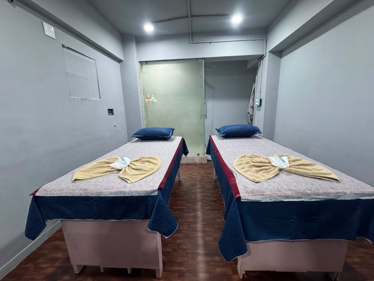 Twin massage room at The Wellness Luxurious Spa
