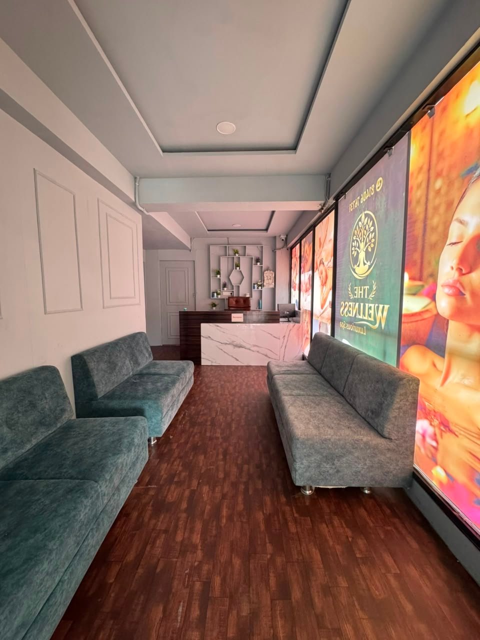 Guest lounge at The Wellness Luxurious Spa