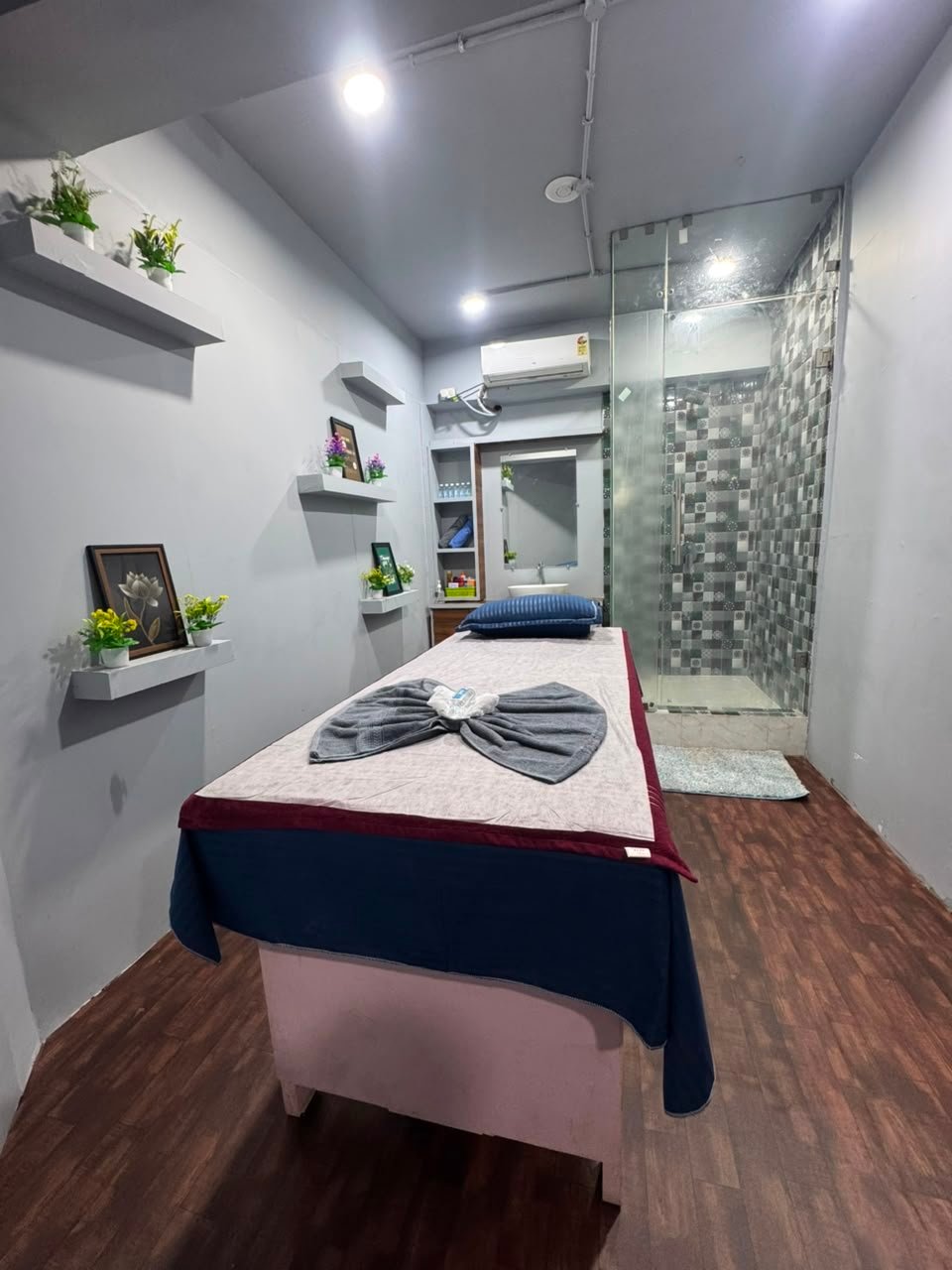 Private therapy room at The Wellness Luxurious Spa