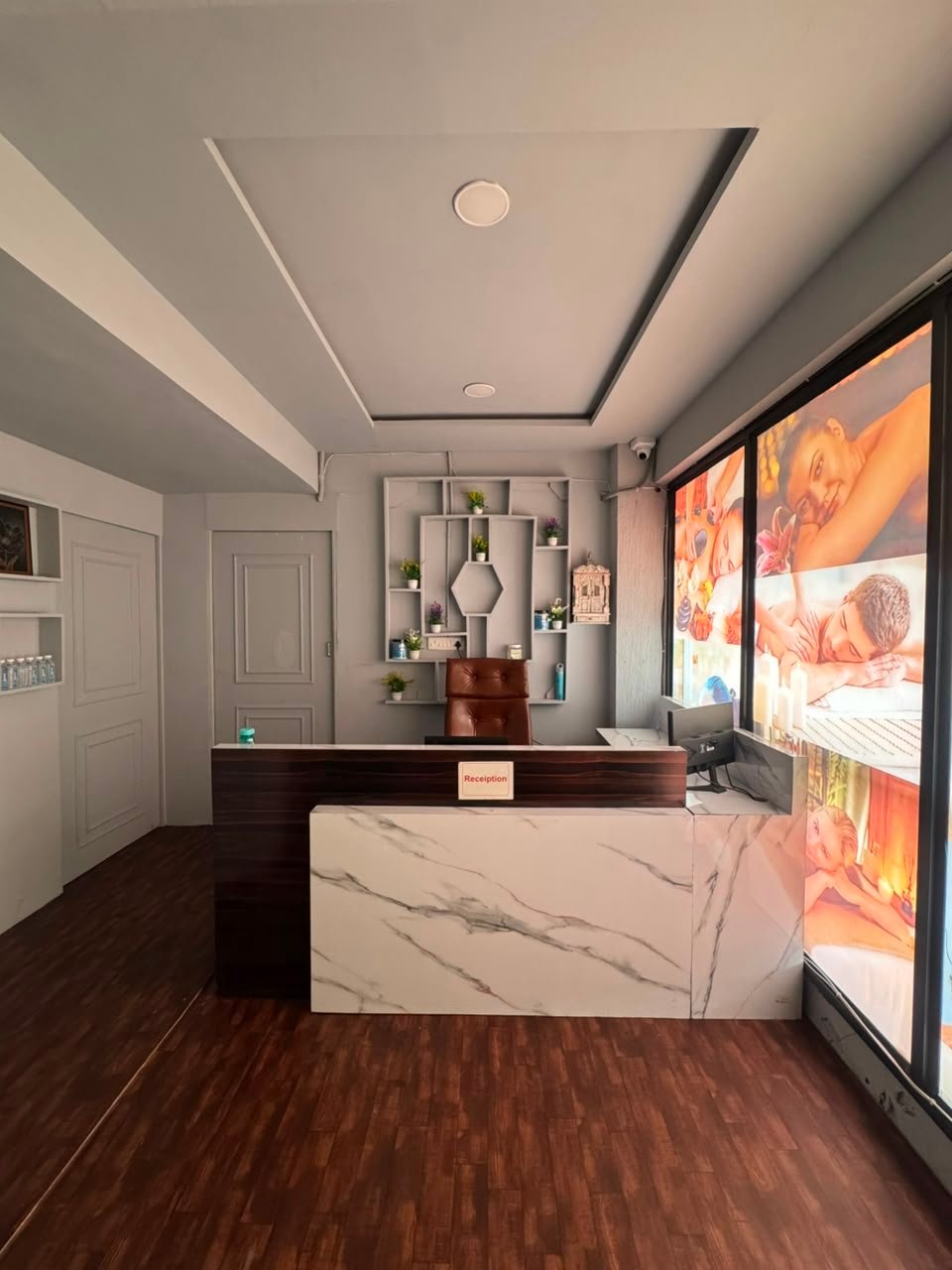 Reception at The Wellness Luxurious Spa